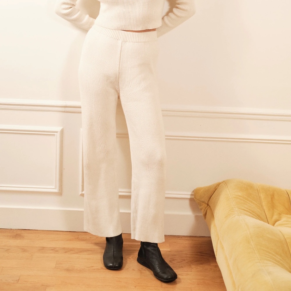 OZMA Ribbed Knit Pant